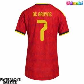 Belgie Kevin De Bruyne #7 Dámské Domácí Dres MS 2026 Krátký Rukáv